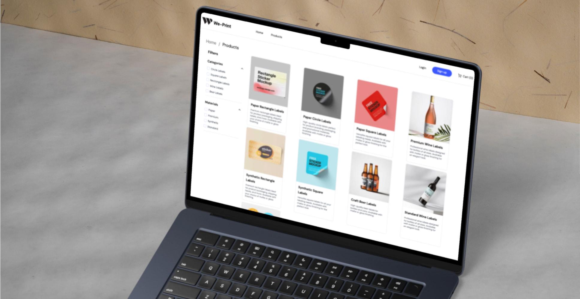 We-Print Project Cover Image